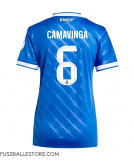 Günstige Real Madrid Eduardo Camavinga #6 3rd trikot Damen 2025-26 Kurzarm